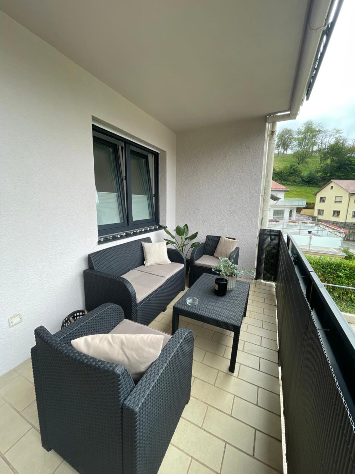 Ferienwohnung Am Felsenmeer Lautertal  Esterno foto